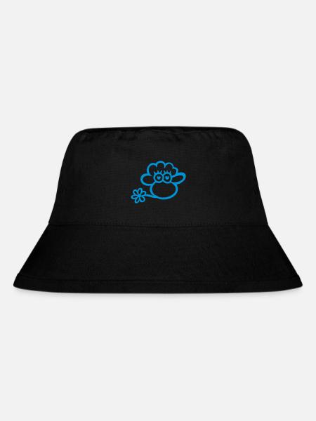 Sheep in love - Stanley/Stella Recycled Bucket Hat - black