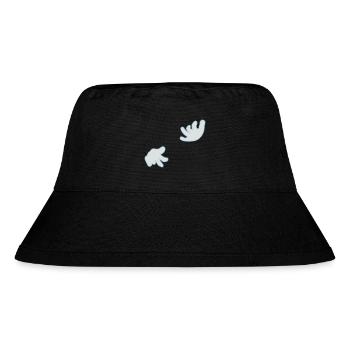 Luftgitarre / air guitar (2c) - Stanley/Stella Recycled Bucket Hat - black - Front