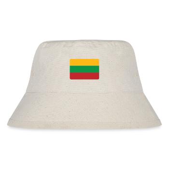 LITAUEN IST DIE NR 1 - Stanley/Stella recycelter Bucket Hat - Naturweiß - Vorne