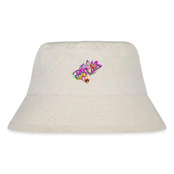 Roller skating - Stanley/Stella Recycled Bucket Hat - natural - Front