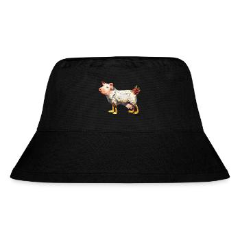 Egg-laying wool milk sow - Stanley/Stella Recycled Bucket Hat - black - Front
