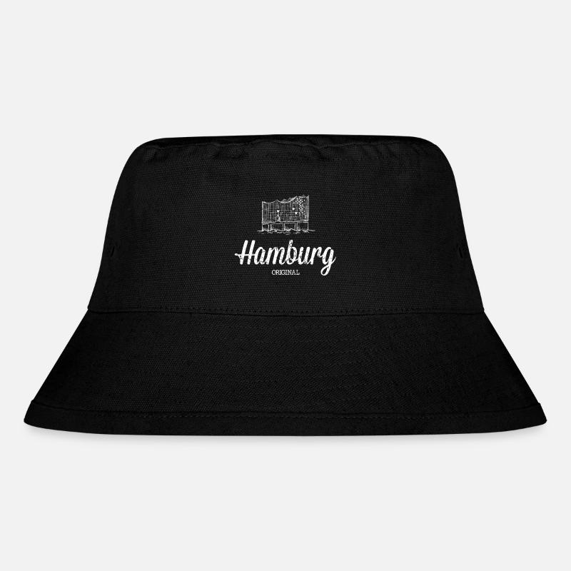 Hamburg Original Elbphilharmonie - Stanley/Stella Recycled Bucket Hat - black
