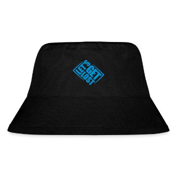 Lets Get Lost - Stanley/Stella Recycled Bucket Hat - black - Front