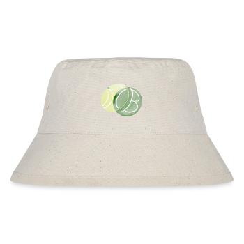 The Green Dot - Stanley/Stella recycelter Bucket Hat - Naturweiß - Vorne