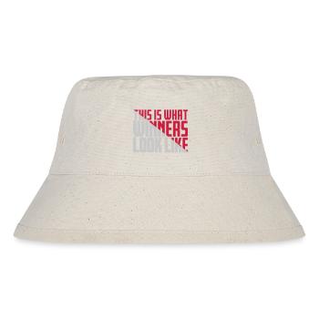 What Winners Look Like - Stanley/Stella Recycled Bucket Hat - natural - Front