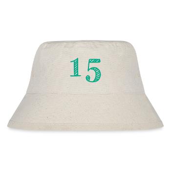 15 ANS. 15e ANNIVERSAIRE. ANNIVERSAIRE 15 ANS. 15 - Bob recyclé Stanley/Stella - blanc naturel - Devant