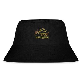 Halloween scary witch horror ghost monster - Stanley/Stella Recycled Bucket Hat - black - Front