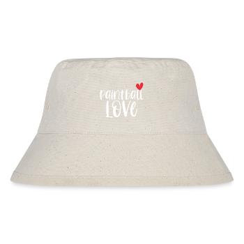 Paintball Love Paintballer Gotcha Gift - Stanley/Stella Recycled Bucket Hat - natural - Front