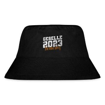 Geselle 2023 Gesellenprüfung - Stanley/Stella recycelter Bucket Hat - Schwarz - Vorne