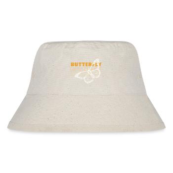 Butterfly Schmetterling - Stanley/Stella Recycled Bucket Hat - natural - Front
