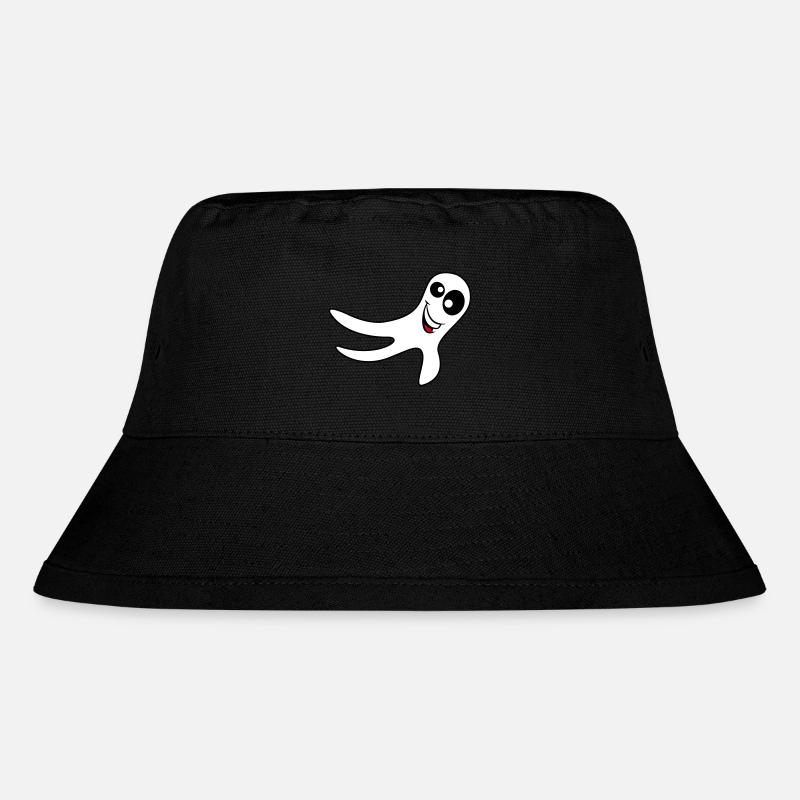 Gespenst - Stanley/Stella recycelter Bucket Hat - Schwarz