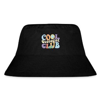 Cool Geologist Club Easily Distracted By Rocks - Stanley/Stella recycelter Bucket Hat - Schwarz - Vorne