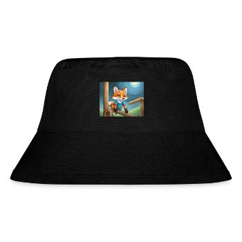 mignon petit renard démon vie quotidienne - aire de jeux - Bob recyclé Stanley/Stella - noir - Devant