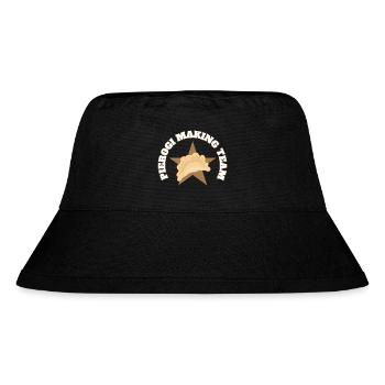 Pierogi Making Team Polish Pride Food Maker - Stanley/Stella recycelter Bucket Hat - Schwarz - Vorne