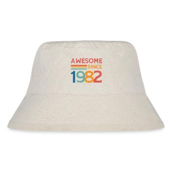 Großartig seit 1982 - Stanley/Stella recycelter Bucket Hat - Naturweiß - Vorne