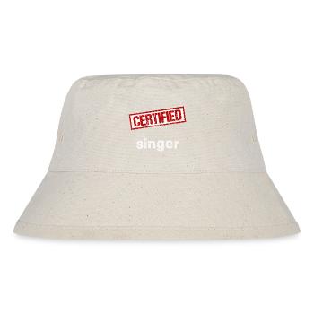 Singer - Stanley/Stella Recycled Bucket Hat - natural - Front