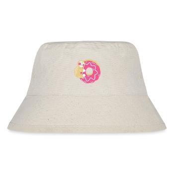 Donut und Faultier - Stanley/Stella recycelter Bucket Hat - Naturweiß - Vorne