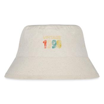 Vintage 1990 Retro - Best Seller - Stanley/Stella Recycled Bucket Hat - natural - Front