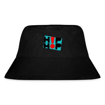 Hip Hop - Stanley/Stella Recycled Bucket Hat - black - Front