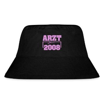 2008 - Stanley/Stella Recycled Bucket Hat - black - Front