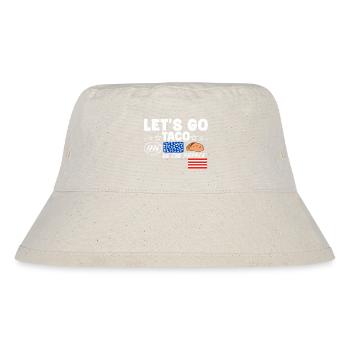 Lass uns taco gehen - Stanley/Stella recycelter Bucket Hat - Naturweiß - Vorne