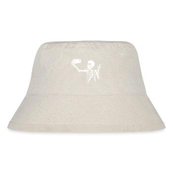 Ein letztes Selfie - Stanley/Stella recycelter Bucket Hat - Naturweiß - Vorne