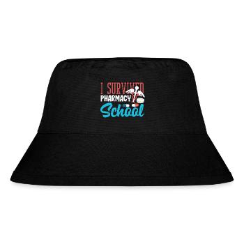 Apotheker Pharmazeutisch-technischer - Stanley/Stella recycelter Bucket Hat - Schwarz - Vorne