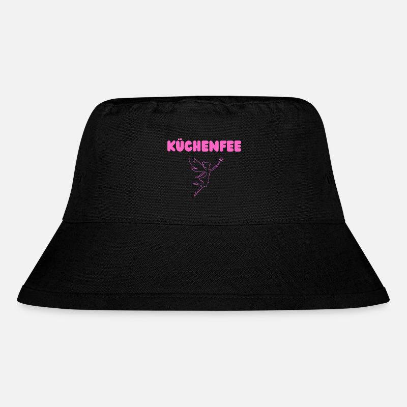 Küchenfee - Stanley/Stella recycelter Bucket Hat - Schwarz