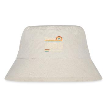 Februar 1980 - Stanley/Stella recycelter Bucket Hat - Naturweiß - Vorne