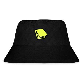 Postit - Stanley/Stella recycelter Bucket Hat - Schwarz - Vorne