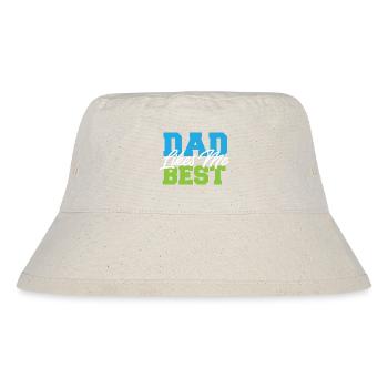 Dad Likes Me Best Daddy's Favorite Child Funny - Stanley/Stella Recycled Bucket Hat - natural - Front