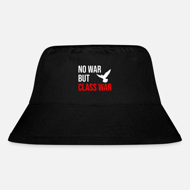 no war but class war - Stanley/Stella Recycled Bucket Hat - black