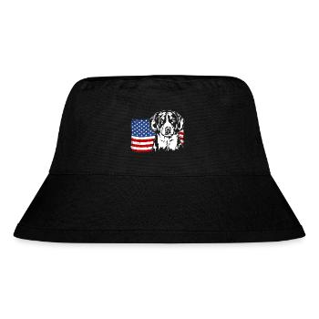 Entlebucher Mountain Dog US Amérique Drapeau Wilsigns - Bob recyclé Stanley/Stella - noir - Devant