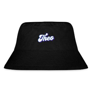 Theo | Colors changeable - Stanley/Stella Recycled Bucket Hat - black - Front
