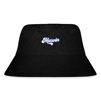 Marvin | Colors changeable - Stanley/Stella Recycled Bucket Hat - black - Front