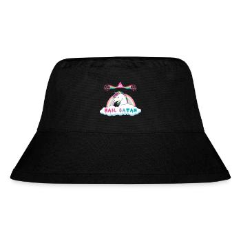 Hail Satan's Unicorn - Stanley/Stella Recycled Bucket Hat - black - Front
