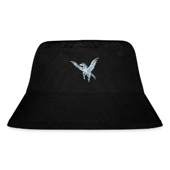 Flying Pegasus - Stanley/Stella Recycled Bucket Hat - black - Front