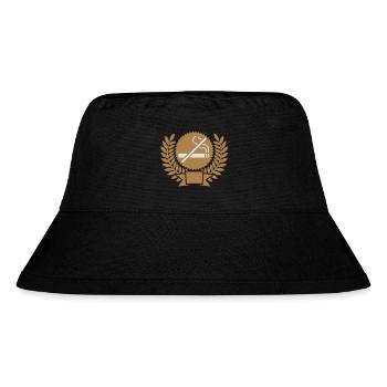 Non-smoker Text - Stanley/Stella Recycled Bucket Hat - black - Front