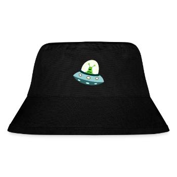 UFO - Stanley/Stella Recycled Bucket Hat - black - Front
