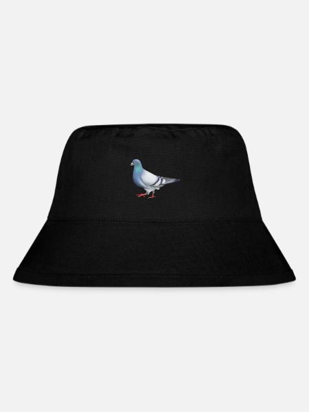 TAUBE - Stanley/Stella recycelter Bucket Hat - Schwarz