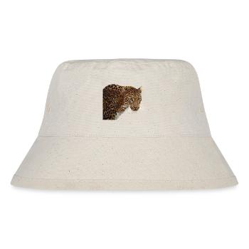 Leopard - Stanley/Stella Recycled Bucket Hat - natural - Front