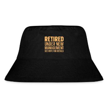 Pension Pensioners - Stanley/Stella Recycled Bucket Hat - black - Front