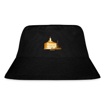 Templin Rathaus Uckermark Brandenburg - Stanley/Stella recycelter Bucket Hat - Schwarz - Vorne