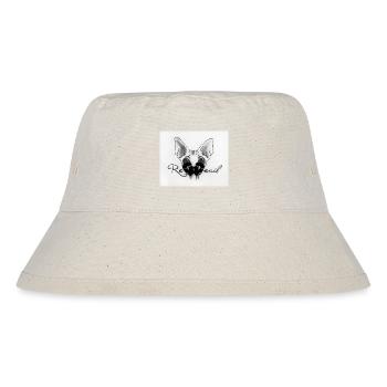 Sphynx Katze Hell - Stanley/Stella recycelter Bucket Hat - Naturweiß - Vorne
