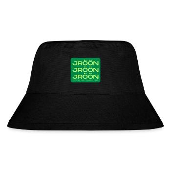 Jröön Schötzemäädche Schützen Schützenfest Köln - Stanley/Stella recycelter Bucket Hat - Schwarz - Vorne