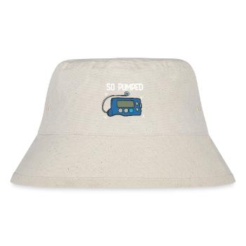 So Pumped - Stanley/Stella recycelter Bucket Hat - Naturweiß - Vorne