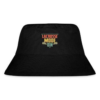 Lacrosse Mode On Player Team - Stanley/Stella recycelter Bucket Hat - Schwarz - Vorne