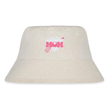 Livin' That Lacrosse Mom Life Goalie Player Team F - Stanley/Stella recycelter Bucket Hat - Naturweiß - Vorne