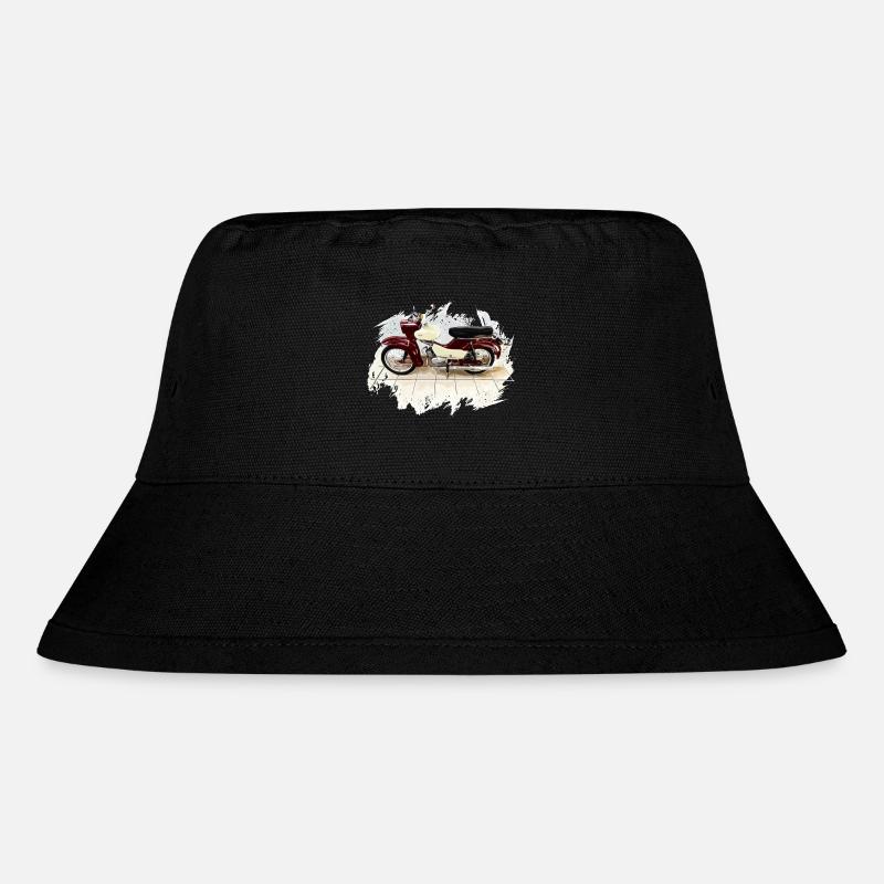 Simson Star - Stanley/Stella recycelter Bucket Hat - Schwarz