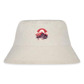Japanese House - Stanley/Stella Recycled Bucket Hat - natural - Front